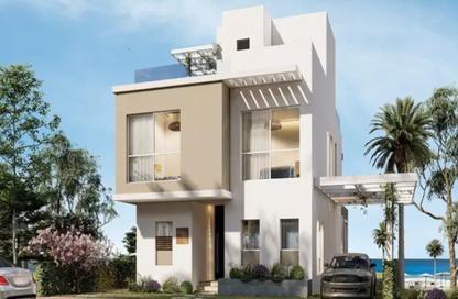 Chalet - 4 Bedrooms - 3 Bathrooms for sale in Seashore - Ras Al Hekma - North Coast