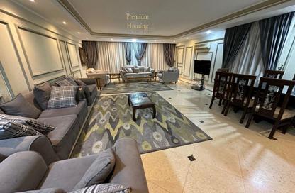 Apartment - 4 Bedrooms - 3 Bathrooms for rent in Geziret Al Arab St. (El Mohandes Mohamed Hassan Helmy) - Mohandessin - Giza