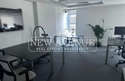 Office Space - Studio - 1 Bathroom for sale in Business Plus - North Teseen St. - The 5th Settlement - New Cairo City - Cairo