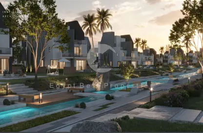 Apartment - 3 Bedrooms - 3 Bathrooms for sale in Rivers - New Zayed City - Sheikh Zayed City - Giza
