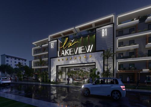 شقة مميزه في كمبوند ليك فيو في المقطم بمقدم630,000