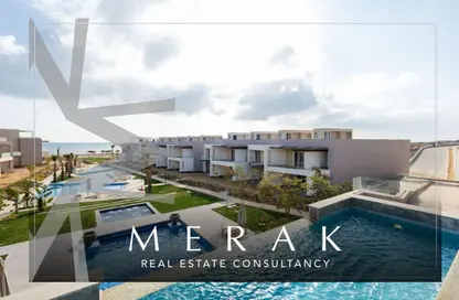 Chalet - 2 Bedrooms - 2 Bathrooms for sale in Al Ain Al Sokhna - Suez