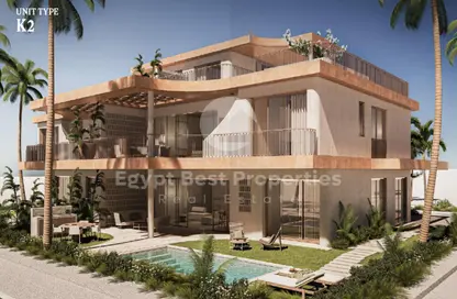 Villa - 3 Bedrooms - 4 Bathrooms for sale in Ramla Lakeside - Qesm Ad Dabaah - North Coast