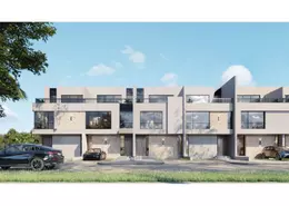 Townhouse - 3 Bedrooms - 4 Bathrooms for sale in The Waterway - Qesm Ad Dabaah - North Coast