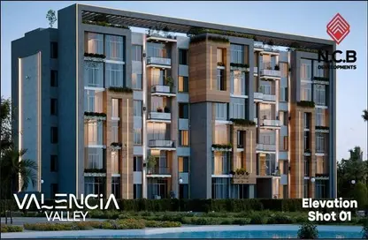 Apartment - 2 Bedrooms - 3 Bathrooms for sale in Valencia Valley - Al Andalus District - New Cairo City - Cairo