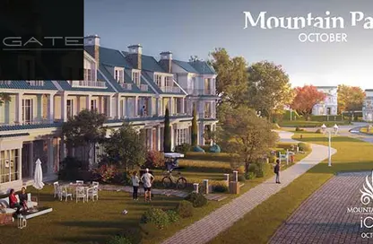 iVilla - 3 Bedrooms - 3 Bathrooms for sale in Mountain View iCity October - 6 October Compounds - 6 October City - Giza