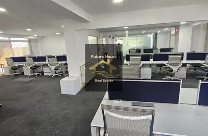 Office Space - Studio - 2 Bathrooms for rent in Al Laselky St. - El Laselky - New Maadi - Hay El Maadi - Cairo