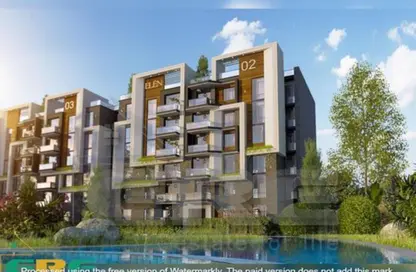 Apartment - 2 Bedrooms - 2 Bathrooms for sale in Jadie Residence - The 3rd Settlement - New Cairo City - Cairo
