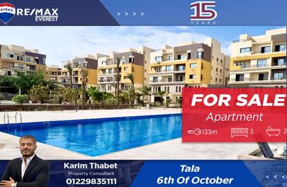 Apartment - 3 Bedrooms - 2 Bathrooms for sale in Tala - 6 October Compounds - 6 October City - Giza