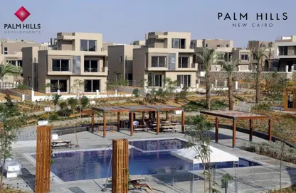 Apartment - 2 Bedrooms - 2 Bathrooms for sale in Palm Hills New Cairo - 5th Settlement Compounds - The 5th Settlement - New Cairo City - Cairo