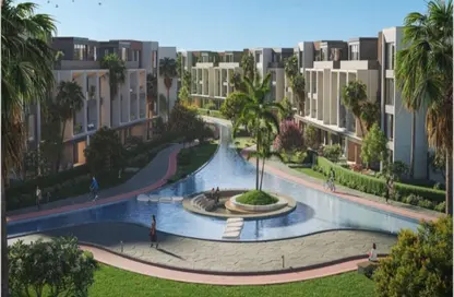 Townhouse - 3 Bedrooms - 4 Bathrooms for sale in Swan Lake Residence - 5th Settlement Compounds - The 5th Settlement - New Cairo City - Cairo