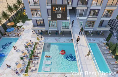 Apartment - 2 Bedrooms - 1 Bathroom for sale in Al Ahyaa District - Hurghada - Red Sea
