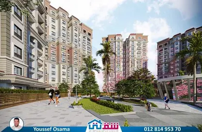 Apartment - 4 Bedrooms - 2 Bathrooms for sale in Vee Sawari - Waterfront - Sawary - Alexandria Compounds - Alexandria