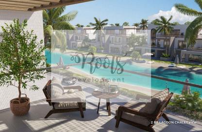Chalet - 2 Bedrooms - 3 Bathrooms for sale in The Med - Ras Al Hekma - North Coast