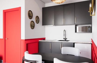 Apartment - Studio - 1 Bathroom for rent in American University Housing District - 5th Settlement Compounds - The 5th Settlement - New Cairo City - Cairo