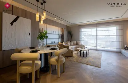 Apartment - 2 Bedrooms - 2 Bathrooms for sale in Palm Hills New Cairo - 5th Settlement Compounds - The 5th Settlement - New Cairo City - Cairo