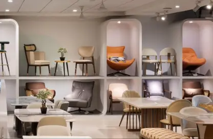 Show Room - Studio - 2 Bathrooms for rent in Mohamed Naguib Axis - North Investors Area - New Cairo City - Cairo