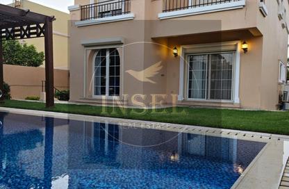 Villa - 5 Bedrooms - 5 Bathrooms for rent in Hyde Park - 5th Settlement Compounds - The 5th Settlement - New Cairo City - Cairo