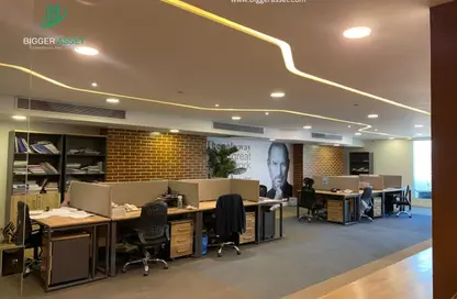 Office Space - Studio - 4 Bathrooms for rent in Bavaria Town - Zahraa El Maadi - Hay El Maadi - Cairo