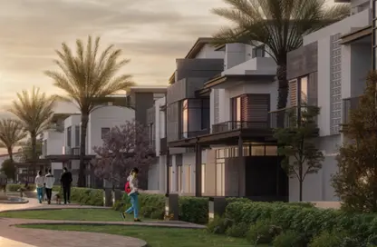 Townhouse - 3 Bedrooms - 3 Bathrooms for sale in Lake West - Sheikh Zayed Compounds - Sheikh Zayed City - Giza