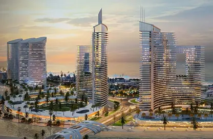 Apartment - 2 Bedrooms - 2 Bathrooms for sale in The Gate Towers - New Alamein City - Al Alamein - North Coast