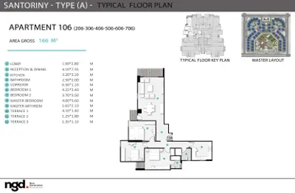 Apartment - 3 Bedrooms - 3 Bathrooms for sale in Santorini - New Alamein City - Al Alamein - North Coast