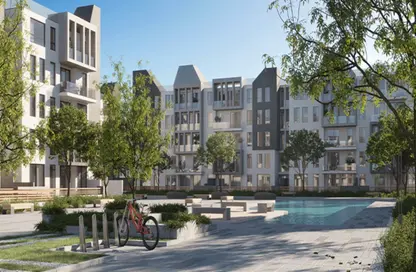 Apartment - 2 Bedrooms - 2 Bathrooms for sale in Rivers - New Zayed City - Sheikh Zayed City - Giza