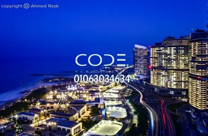 Apartment - 2 Bedrooms - 1 Bathroom for sale in The Gate Towers - New Alamein City - Al Alamein - North Coast