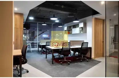 Office Space - Studio - 3 Bathrooms for rent in One Ninety Mall - South Teseen St. - The 5th Settlement - New Cairo City - Cairo