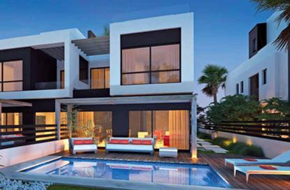 Twin House - 3 Bedrooms - 3 Bathrooms for sale in Palm Hills New Cairo - 5th Settlement Compounds - The 5th Settlement - New Cairo City - Cairo