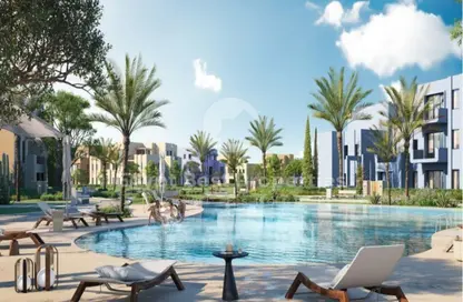 Duplex - 2 Bedrooms - 3 Bathrooms for sale in Makadi Orascom Resort - Makadi - Hurghada - Red Sea