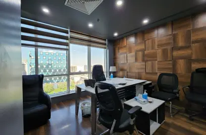 Office Space - Studio - 1 Bathroom for rent in V90 - North Teseen St. - The 5th Settlement - New Cairo City - Cairo