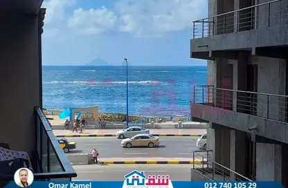 شقة - 2 غرف نوم - 1 حمام للايجار في طريق الجيش - ميامي - حي اول المنتزة - الاسكندرية