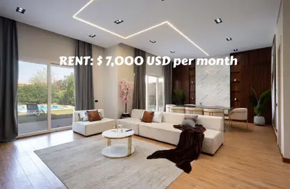 Villa - 5 Bedrooms - 5 Bathrooms for rent in Katameya Dunes - El Katameya Compounds - El Katameya - New Cairo City - Cairo