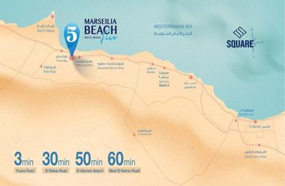 Twin House - 4 Bedrooms - 4 Bathrooms for sale in Marseilia Beach 5 - Ras Al Hekma - North Coast