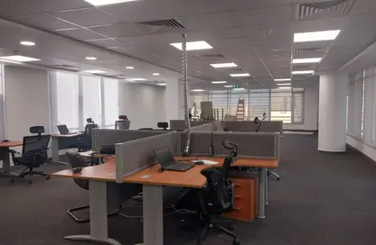 مساحات مكتبية - استوديو - 2 حمامات للايجار في شارع مجمع البنوك - شارع التسعين الجنوبي - التجمع الخامس - مدينة القاهرة الجديدة - القاهرة