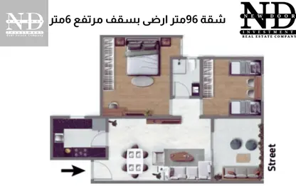 Apartment - 2 Bedrooms - 1 Bathroom for sale in Rock Yard - Sheraton Al Matar - El Nozha - Cairo