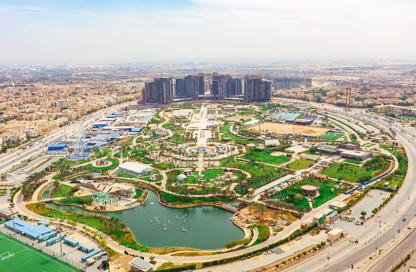 Apartment - 2 Bedrooms - 2 Bathrooms for sale in Park Side Residence - Zed Towers - Sheikh Zayed Compounds - Sheikh Zayed City - Giza