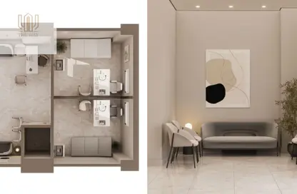 عيادة - استوديو - 1 حمام للبيع في 205 - محور 26 يوليو - الشيخ زايد - الجيزة