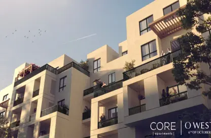 Apartment - 2 Bedrooms - 2 Bathrooms for sale in O West - 6 October Compounds - 6 October City - Giza