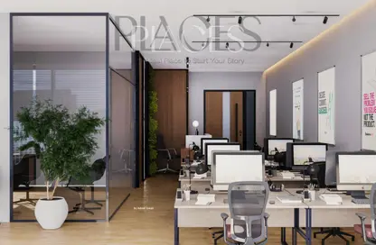 Office Space - Studio - 2 Bathrooms for rent in Mivida - 5th Settlement Compounds - The 5th Settlement - New Cairo City - Cairo