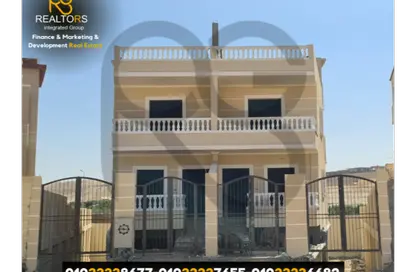 Twin House - 4 Bedrooms - 4 Bathrooms for sale in Al Khamayel city - Sheikh Zayed Compounds - Sheikh Zayed City - Giza