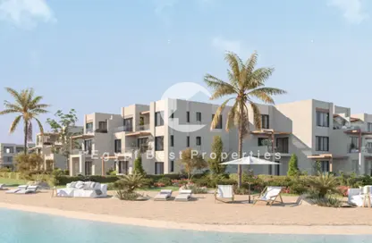 Chalet - 3 Bedrooms - 3 Bathrooms for sale in Makadi Orascom Resort - Makadi - Hurghada - Red Sea