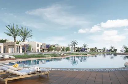 Chalet - 2 Bedrooms - 2 Bathrooms for sale in Makadi Orascom Resort - Makadi - Hurghada - Red Sea