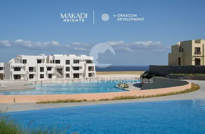 Chalet - 2 Bedrooms - 2 Bathrooms for sale in Makadi Heights - Makadi Orascom Resort - Makadi - Hurghada - Red Sea