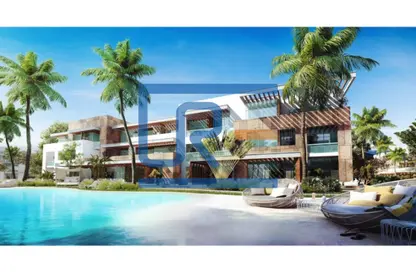 Townhouse - 3 Bedrooms - 2 Bathrooms for sale in Azha - Al Ain Al Sokhna - Suez