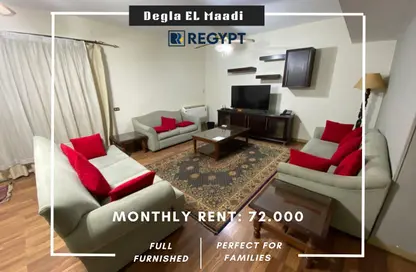 Apartment - 4 Bedrooms - 3 Bathrooms for rent in Street 254 - Degla - Hay El Maadi - Cairo