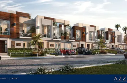 Townhouse - 3 Bedrooms - 4 Bathrooms for sale in Palm Hills New Cairo - 5th Settlement Compounds - The 5th Settlement - New Cairo City - Cairo