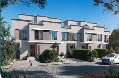 Townhouse - 3 Bedrooms - 4 Bathrooms for sale in Badya Palm Hills - 6 October Compounds - 6 October City - Giza