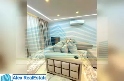 شقة - 2 غرف نوم - 1 حمام للايجار في شارع مدرسة الريادة - سموحة - حي شرق - الاسكندرية